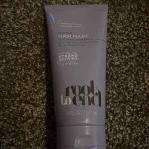 Purple hair mask